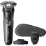 Philips S5898/38 Wet and Dry Electric Shaver with Smart SkinIQ Technology Series 5000 for Men image