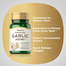 Piping Rock Odorless Garlic 500mg Softgels 200Pcs image