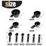 Plastic Heavy Duty Measuring Spoon - Black image