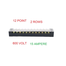 Plastic Housing 12 Position Wire Connector Barrier Terminal Block(600 ν 20A image