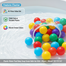 Plastic Water Pool Baby Soap Ocean Balls for Kids - 45pcs -321191747 image