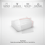 Plastic Zip Lock Bags Clear Poly Per- Pack 100 Pcs image