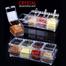 Plastic masala box with spoon - 4 pcs image