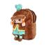 Plush Bags Cartoon Printed School Bag For Kids - Size 16inch image