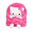 Plush Bags Cartoon Printed School Bag For Kids - Size 16inch image