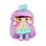 Plush Bags Cartoon Printed School Bag For Kids - Size 16inch image