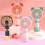 Rechargeable Mini Handheld Air Cooler and Summer Fan image