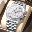 Poedagar 802 Waterproof Stainless Steel Men's Quartz Watch image