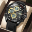 Poedagar E108 Dual Display Multi Function Watch image