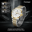 Poedagar Luxurious Stainless Steel Enlightened Mens Sports Quartz Watch image