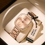 Poedagar New Unique Design Stainless Steel Ladies Watch image