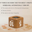 Pomodoro Cube Timer (Wooden): Gravity Sensor Digital Clock - Ostin's Mart image