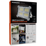 Porodo Lifestyle Sunlite Solar-Powered Rechargeable Outdoor LED Light - Grey image