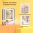 Portable Desktop Air Conditioner USB Mini Air Cooler Fan Water Cooling Fan with 3 Speed Spray Humidifier Purifier for Car Home image