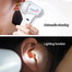 Portable Electric Ear Wax Remover with LED Light Soft Spiral Head Cleaner Tool-1Pcs image