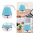 Portable Folding Silicone Electric Kettle For Tea Coffee Water image