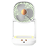 Portable Folding Wall Fan – Silent Small Electric Fan for Home and Office image
