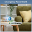 Portable Handheld Mini Fan, Foldable Powerful Winds Turbo Fan image
