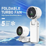 Portable Handheld Turbo Fan image