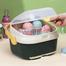 Portable Kids Bottle Drying Rack Box with Anti-dust Cover Large Cup Bottle Storage Box Travel Feeding Organizer image
