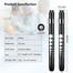 Portable LED Flashlight Work Light Medical First Aid Pen Light Torch Lamp With Pupil Gauge Measurements Doctor Nurse Diagnosis image