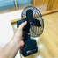 Portable Lithium Large Capacity Electric Fan Persistent Battery Life image