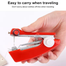 Portable Mini Manual Hand Sewing Machine (Red) - 1 pcs image