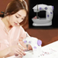 Portable Mini Sewing Machine with Foot Pedal and Adapter - White image