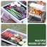 Portable Outdoor Barbecue Stove Double Sided Use Complete Set Charcoal Oven Tool Camping Barbecue Stainless Steel Grill Mesh Oven image