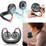 Portable USB Rechargeable Neck Fan image