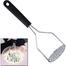 Potato Masher Ricer Puree Pressed Fruit Juice Maker Stainless Steel Potato Pusher Smooth Mashed Potatoes Crusher Fruit Tools image