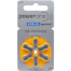 PowerOne ACCU Plus P10 Hearing Aid Battery, 6 Batteries Each Pack - Battery - Battery image