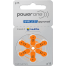 Power One 60 x Hearing Aid Batteries Type 10 13 312 675 Orange image