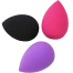 Power Puff Latex Free Face Blender Sponge Makeup Puff 1 Pcs Multicolor image