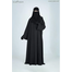 Premium 3 Part Shrug Abaya Set | Black image