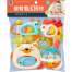 Premium Children'S Teether Early Education Training Set Toy For Baby Hand Teether With Jhunjhuni CN -10 Pcs - 1 Set image