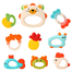 Premium Children's Teether Early Education Training Set Toy For Baby Hand Teether With Jhunjhuni CN 9 Pcs Set View image
