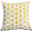 Agrey Hometex Premium Cotton Cushion Cover Gold Sparkle 20x20 Inch image
