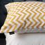 Agrey Hometex Premium Cotton Cushion Cover Gold Sparkle 14x14 Inch image