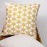 Agrey Hometex Premium Cotton Cushion Cover Gold Sparkle 20x20 Inch image