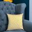 Agrey Hometex Premium Cotton Cushion Cover Gold Sparkle 14x14 Inch image