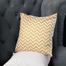 Agrey Hometex Premium Cotton Cushion Cover Gold Sparkle 20x20 Inch image