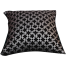 Agrey Hometex Premium Cotton Cushion Cover Silver Sparkle 14x14 Inch image