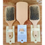Premium Fashion Paddle Cushion Wooden Hair Brush/Comb-1Pc image