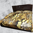 Premium King Size 3D Design Bed Sheet With 2 Pillow Cover And 1 Side Pillow Cover image