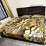 Premium King Size 3D Design Bed Sheet With 2 Pillow Cover And 1 Side Pillow Cover image
