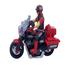 Premium Quality Red Police Motorcycle For Kids image