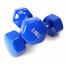 Premium Quality Vinyl Dumbbell 3 kg - 1 Pcs image