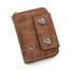 Premium Unisex Wallet with Dual Snap Button – Stylish and Compact Card Holder for Men and Women image