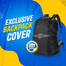 Premium Universal Light Weight 60L Bag Pack Cover (22 X 23) Black image